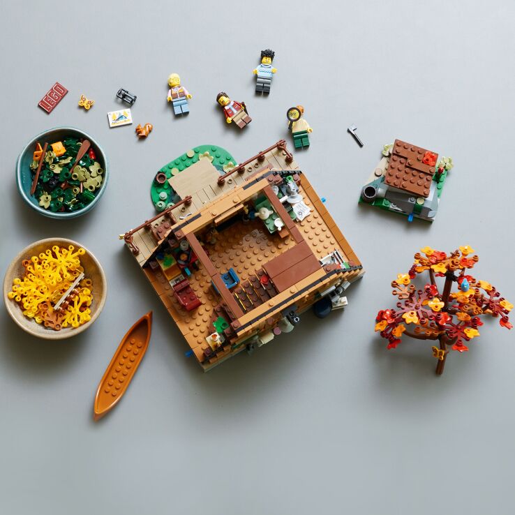 LEGO® Ideas A-Frame Cabin (21338) (5)