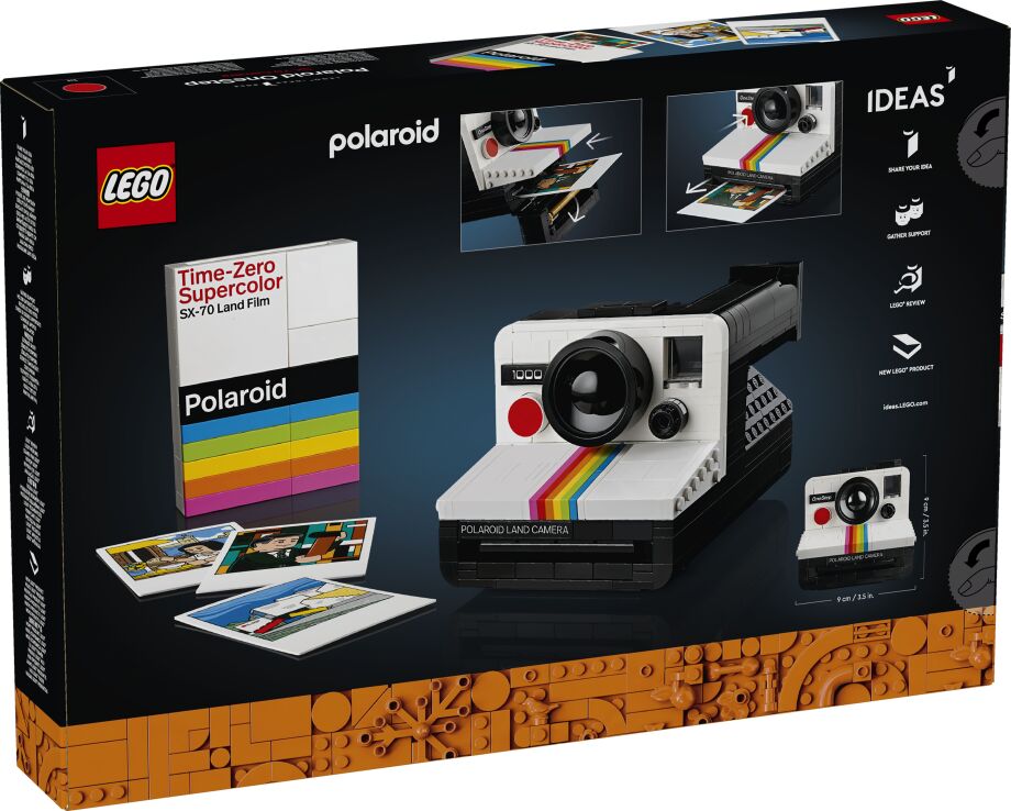 LEGO Ideas Polaroid Onestep SX-70 Camera (21345) (8)