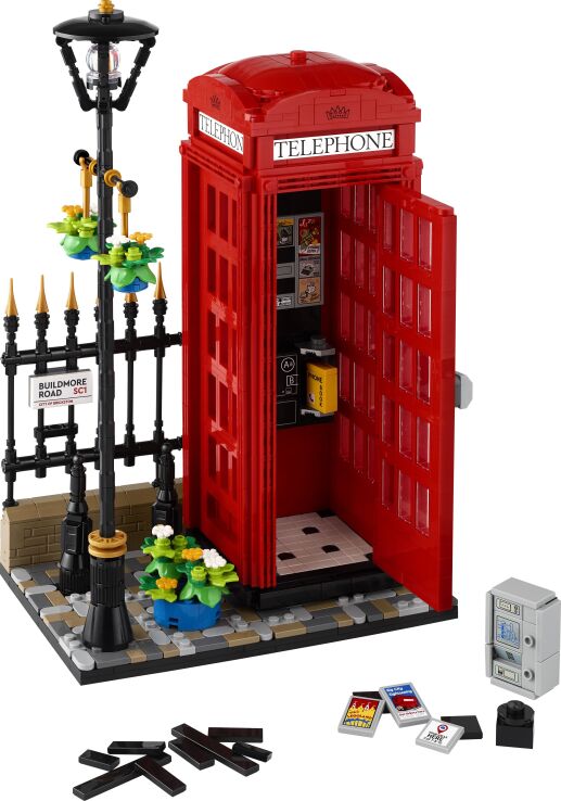 LEGO® Ideas Red London Telephone Box (21347) (1)