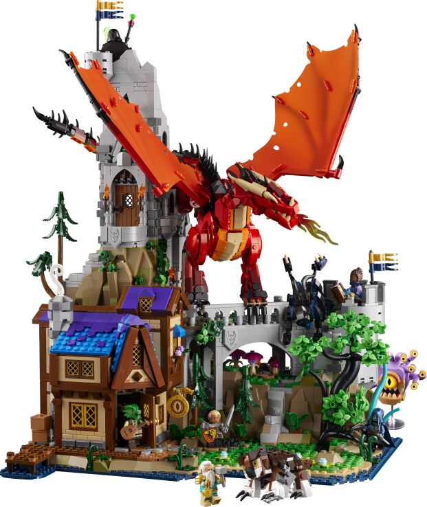 LEGO Ideas Dungeons And Dragons: Red Dragon's Tale (21348) (1)