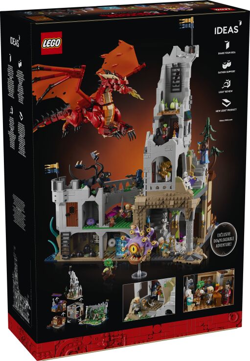 LEGO Ideas Dungeons And Dragons: Red Dragon's Tale (21348) (12)