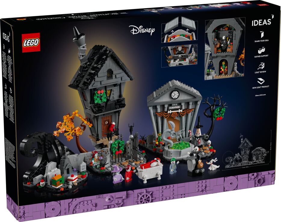 LEGO Ideas Disney Tim Burton's The Nightmare Before Xmas (21351) (15)