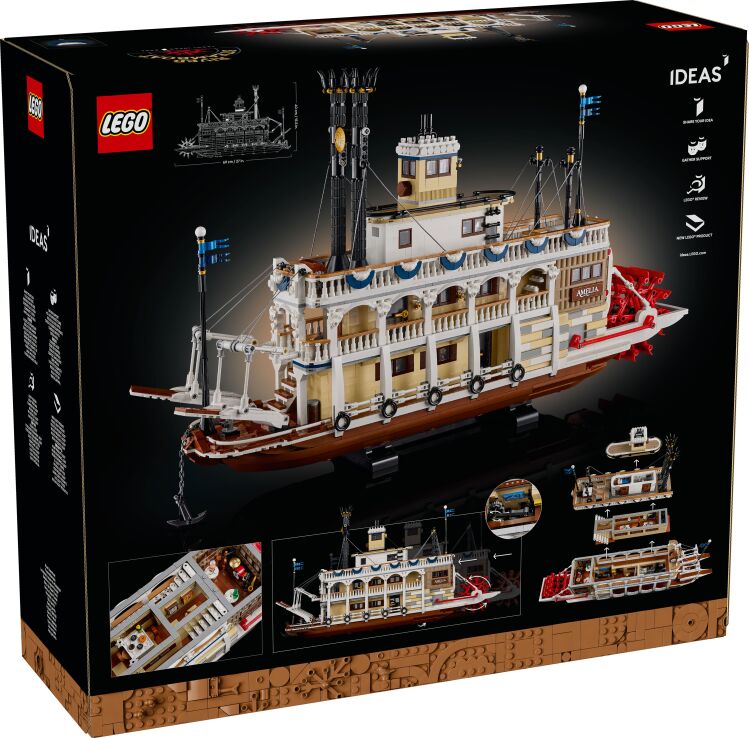 LEGO Ideas River Steamboat (21356) (13)