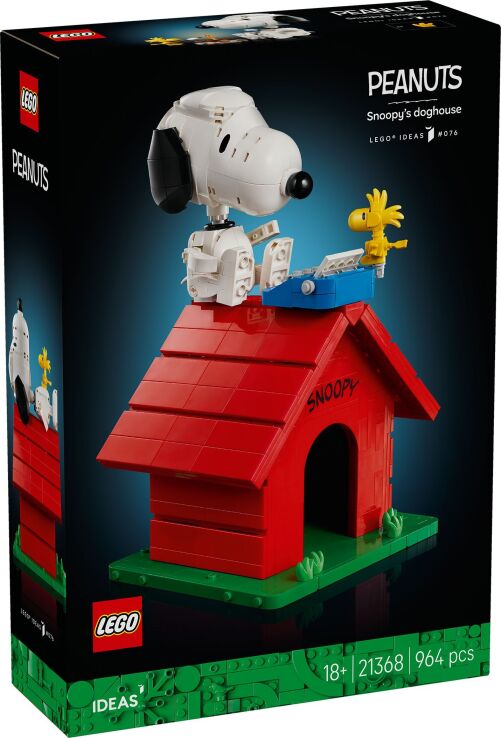 LEGO® Ideas Peanuts: Snoopy's Doghouse (21368) (0)