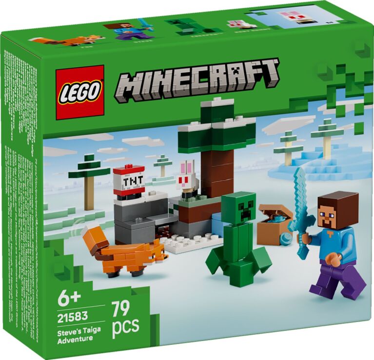 LEGO Minecraft Steve's Taiga Adventure (21583) (0)
