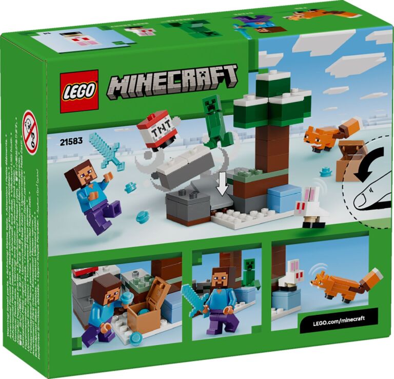 LEGO Minecraft Steve's Taiga Adventure (21583) (12)