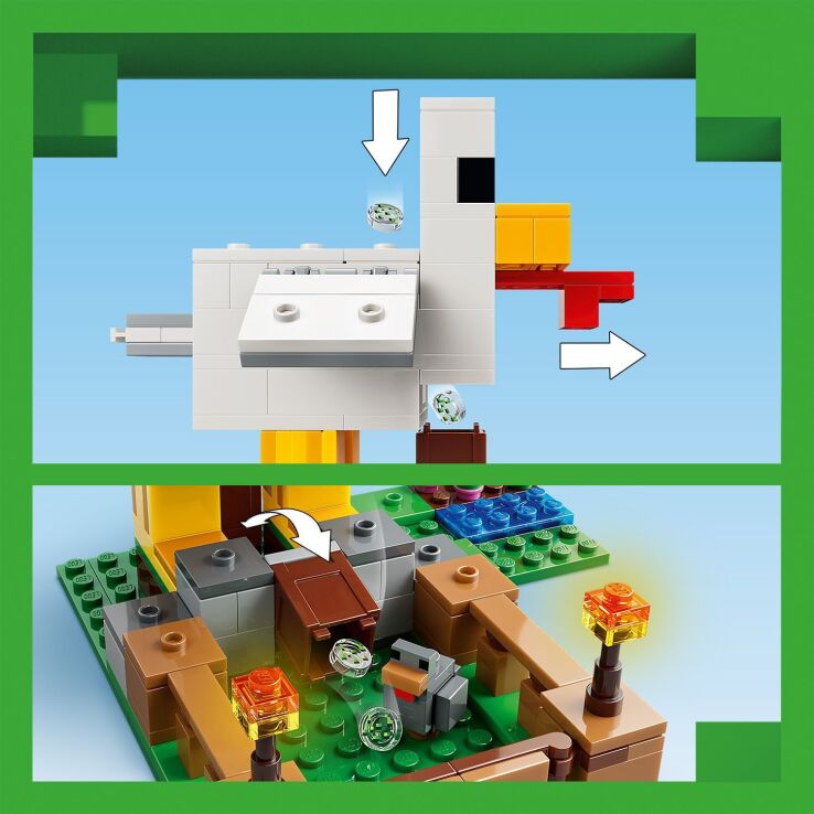 LEGO Minecraft Chicken Farm (21585) (4)