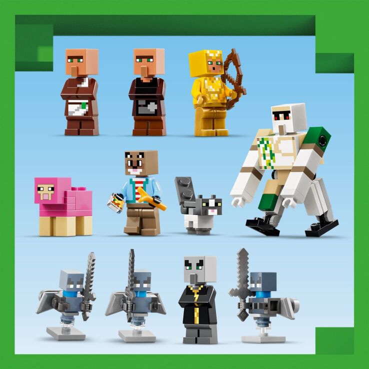 LEGO® Minecraft Evoker Village Attack (21596) (2)
