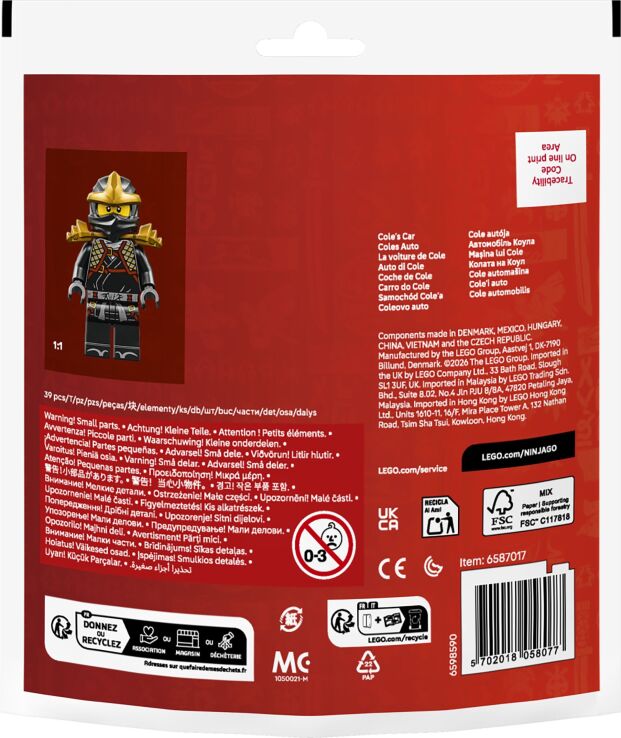 LEGO® Ninjago Ninja Cole's Car Mini Builds (30723) (2)