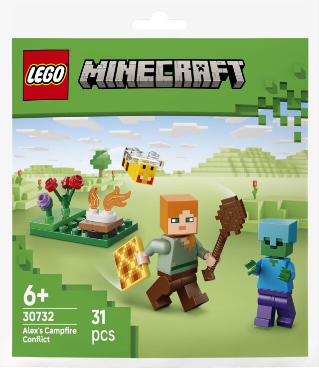 LEGO® Minecraft Alex's Campfire Conflict Mini Builds (30732) (0)