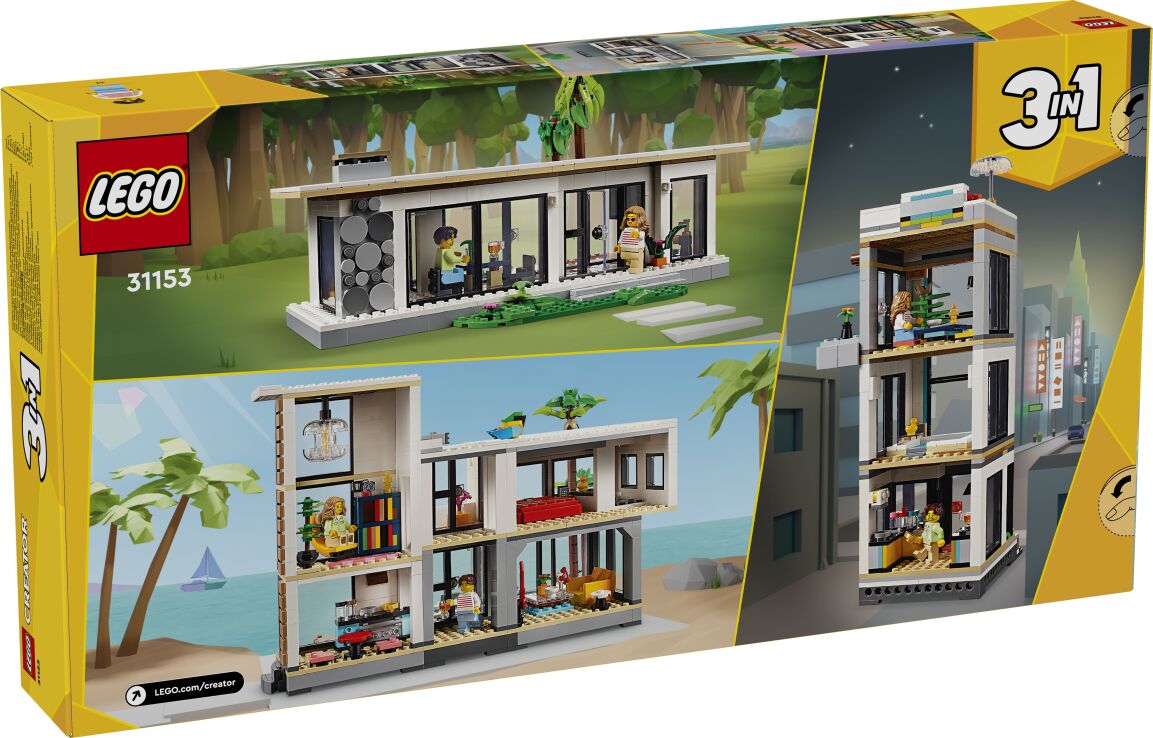 LEGO Creator 3in1 Modern House (31153) (10)
