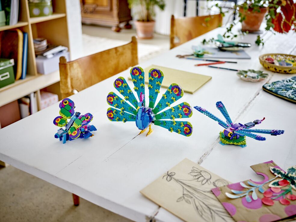 LEGO Creator 3in1 Exotic Peacock (31157) (6)