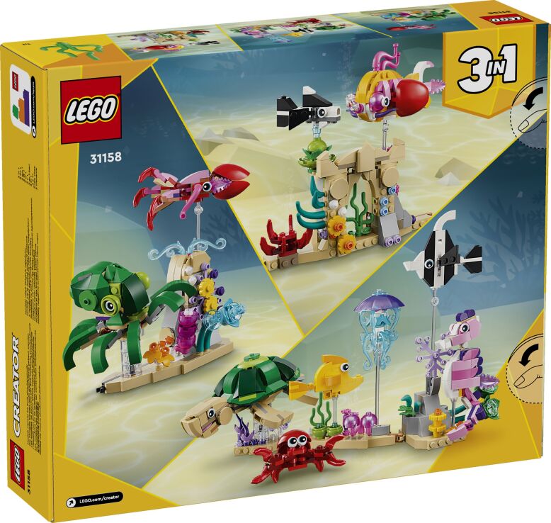 LEGO Creator 3in1 Sea Animals (31158) (9)