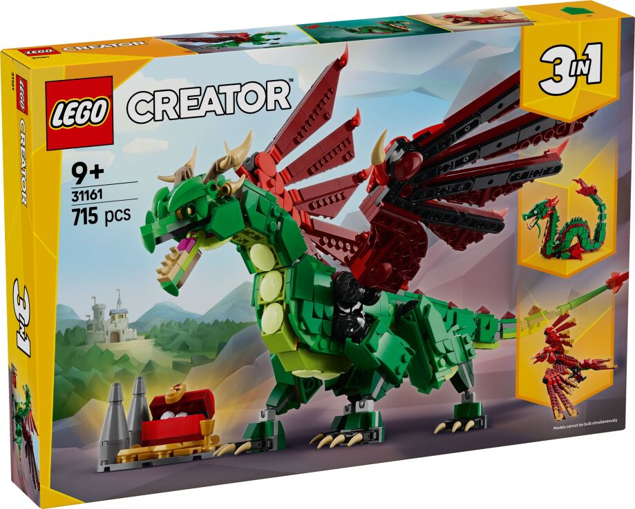 LEGO Creator 3in1 Medieval Dragon (31161) (0)