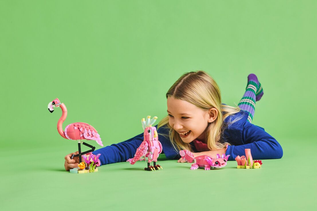 LEGO Creator 3in1 Wild Animals: Pink Flamingo (31170) (7)