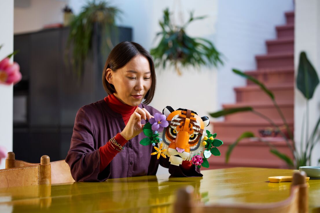 LEGO Art The Fauna Collection-Tiger (31217) (5)