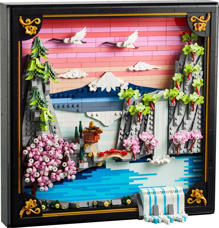 LEGO Art Japanese Cherry Blossom Landscape (31218) (1)