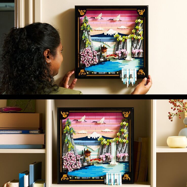 LEGO Art Japanese Cherry Blossom Landscape (31218) (3)