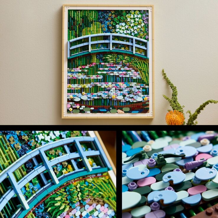 LEGO Art Claude Monet-Bridge Over A Pond Of Water Lilies (31220) (2)