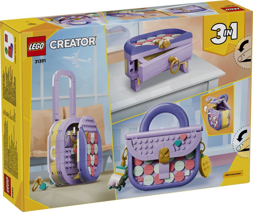 LEGO® Creator 3in1 Art Fashion Bag With Storage (31391) (11)