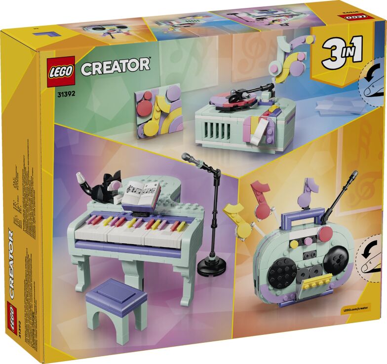 LEGO® Creator 3in1 Music Decor Piano With Cat (31392) (10)