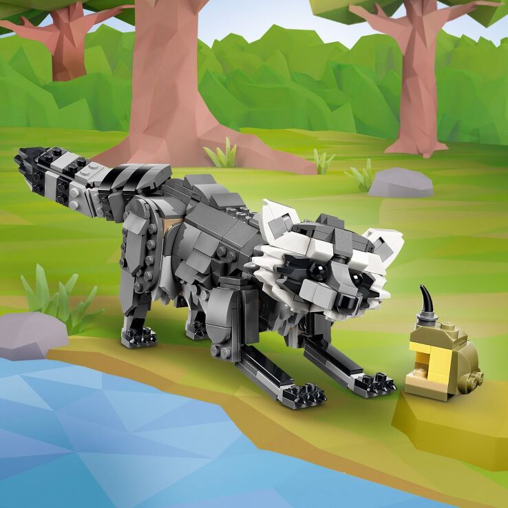 LEGO® Creator 3in1 Forest Animals: Gray Wolf (31393) (4)