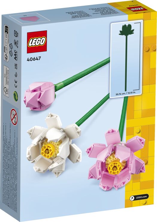 LEGO Botanicals Lotus Flowers (40647) (4)