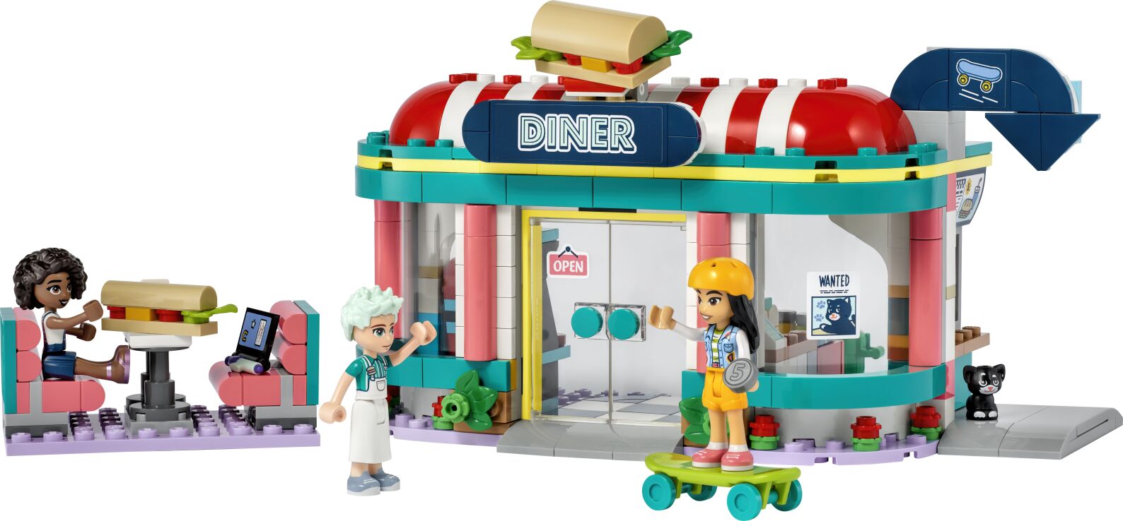 LEGO Friends Heartlake Downtown Diner (41728) (1)