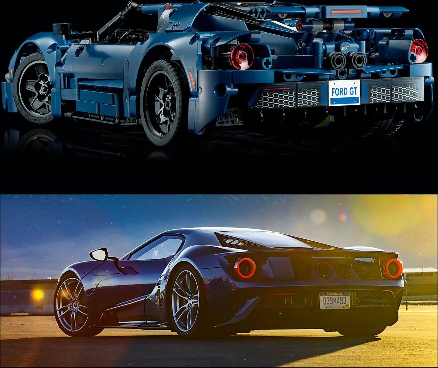 LEGO Technic 2022 Ford GT (42154) (5)