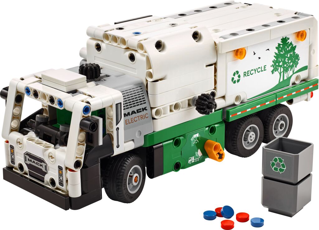 LEGO Technic Mack LR Electric Garbage Truck (42167) (1)
