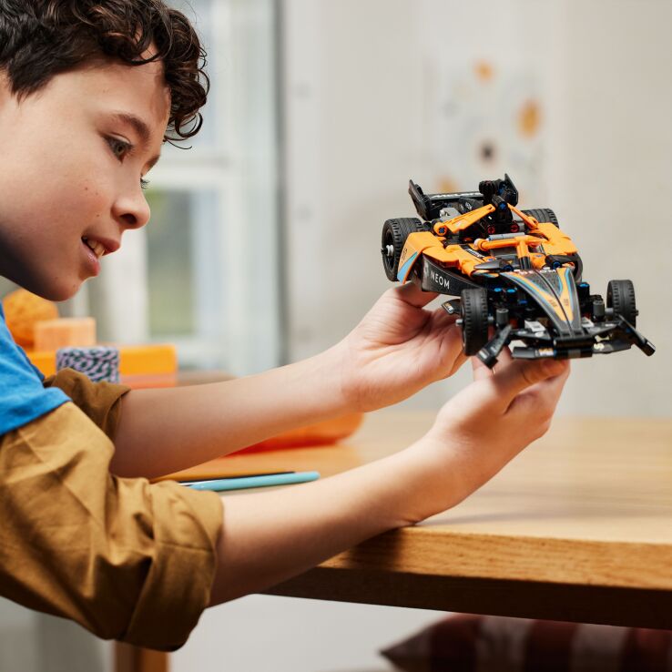 LEGO Technic Neon McLaren Formula E Race Car (42169) (6)