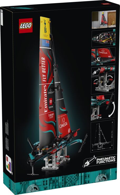 LEGO Technic Emirates Team Naw Zealand AC75 Yacht (42174) (8)