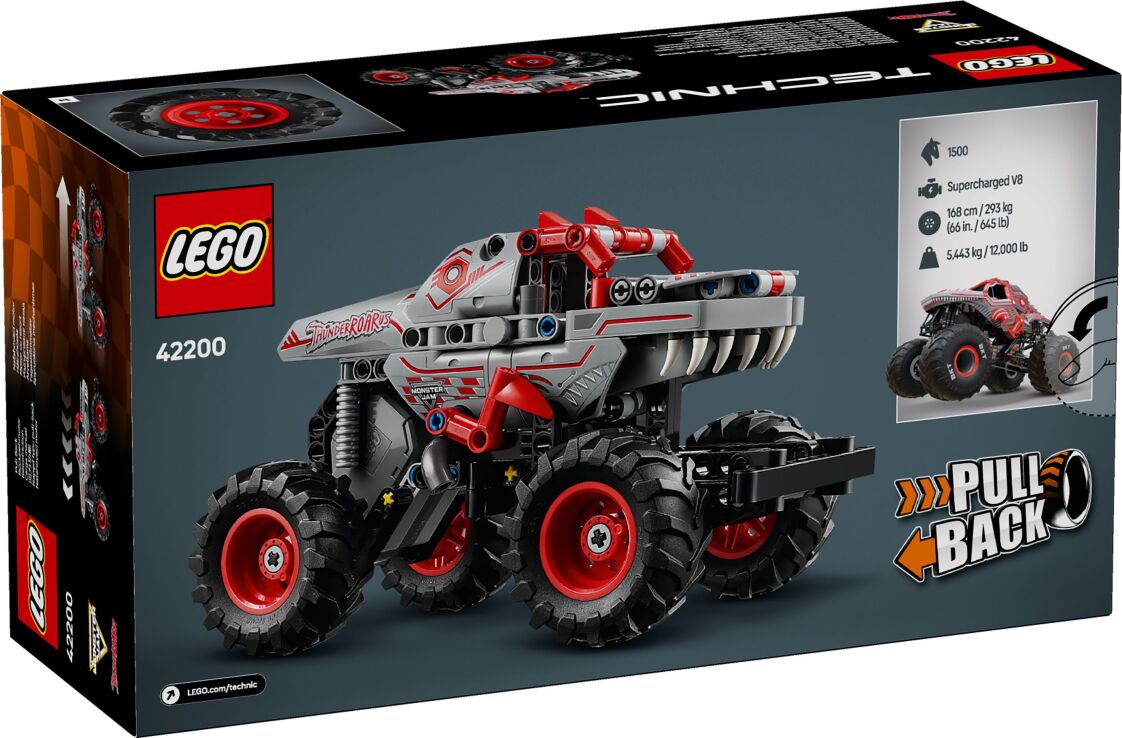 LEGO Technic Monster Jam Thunderroarus (42200) (7)
