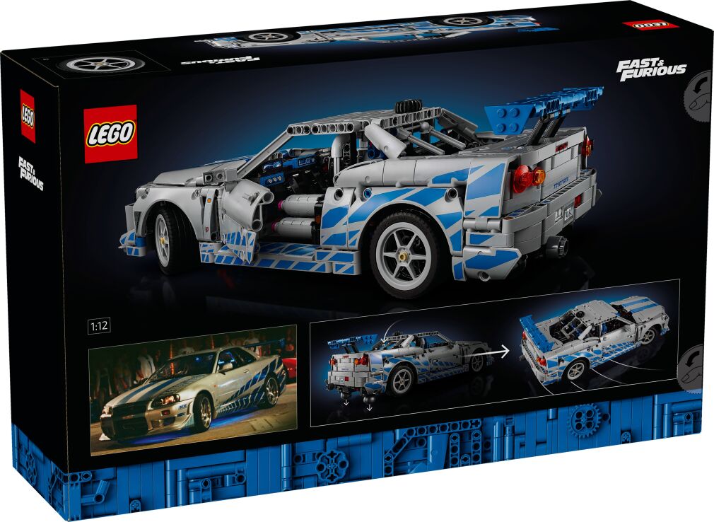 LEGO Technic 2 Fast 2 Furious Nissan Skyline GT-R (R34) (42210) (11)