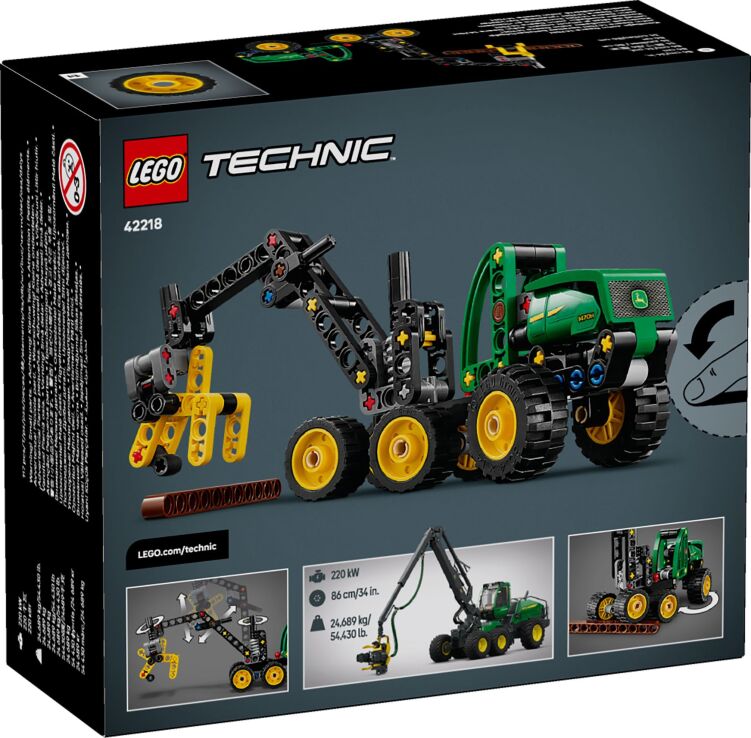 LEGO Technic John Deere 1470H Wheeled Harvester (42218) (12)