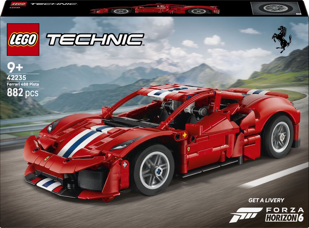 LEGO® Technic Ferrari 488 Pista Car (42235) (0)