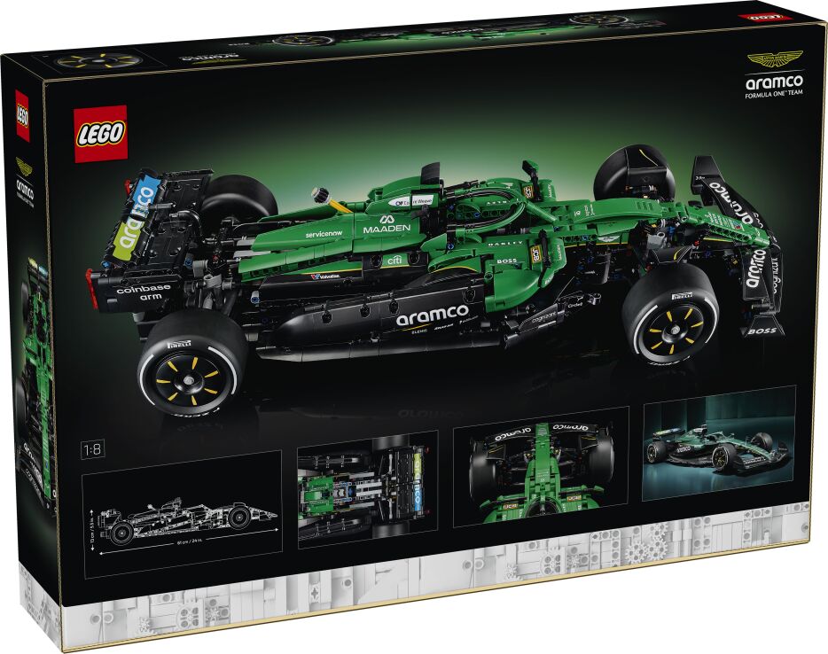 LEGO® Technic Aston Martin Aramco AMR25 F1 Car (42240) (14)