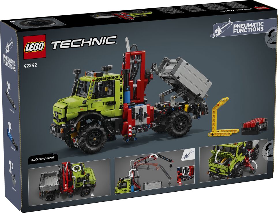 LEGO® Technic Mercedes-Benz Unimog U 5023 With Crane (42242) (9)