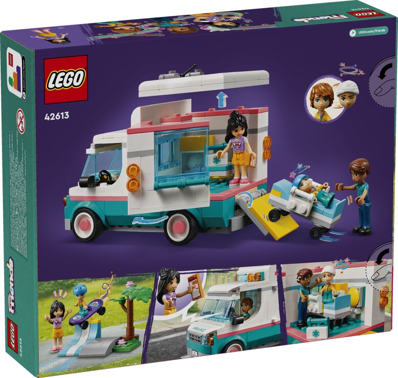 LEGO® Friends Heartlake City Hospital Ambulance (42613) (8)
