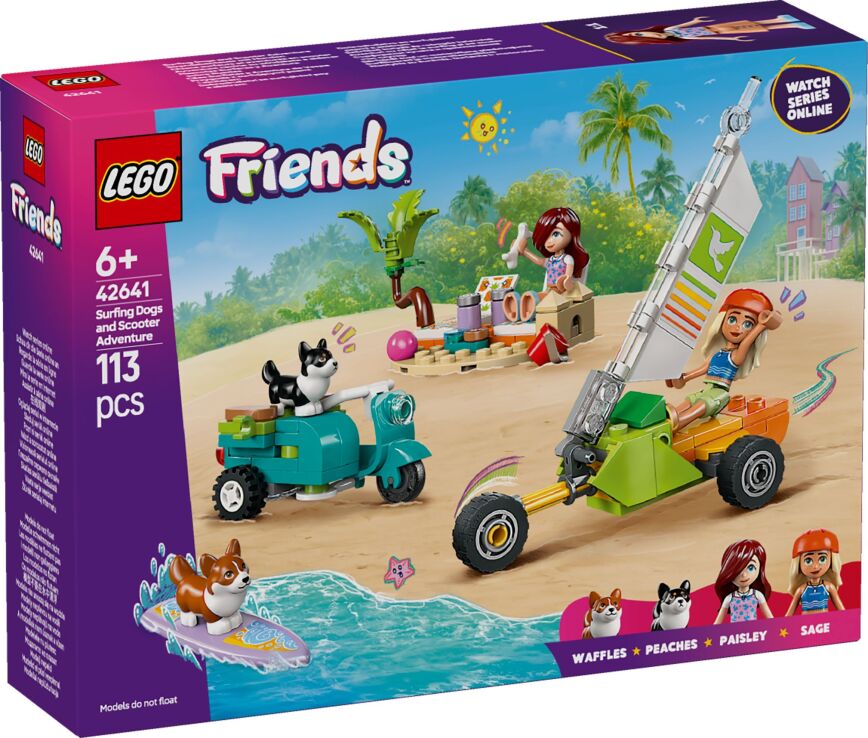 LEGO Friends Surfing Dogs & Scooter Adventure (42641) (0)
