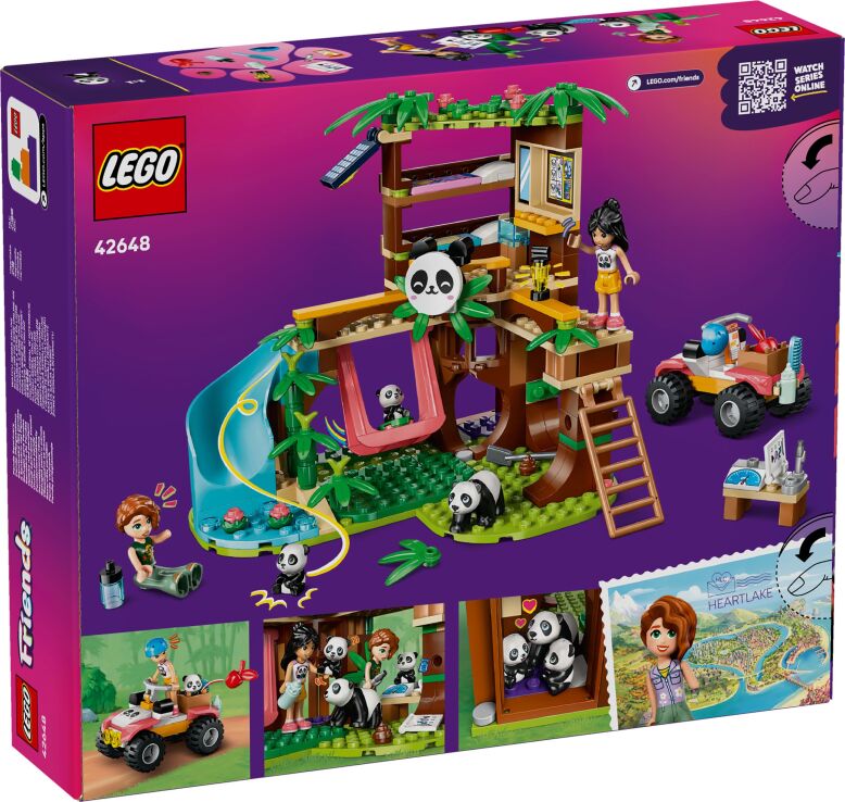 LEGO Friends Panda Sanctuary Animal Care (42648) (9)