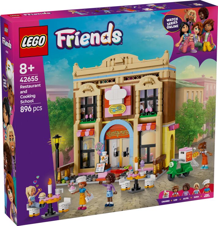 LEGO Friends Restaurant & Cooking School (42655) (0)