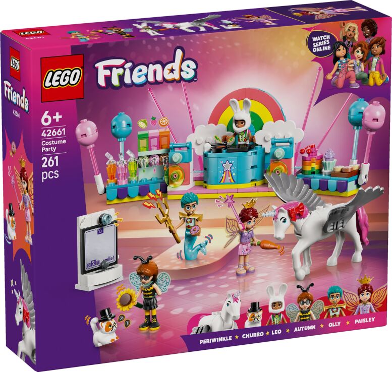 LEGO Friends Costume Party With Unicorn & Fairy (42661) (0)