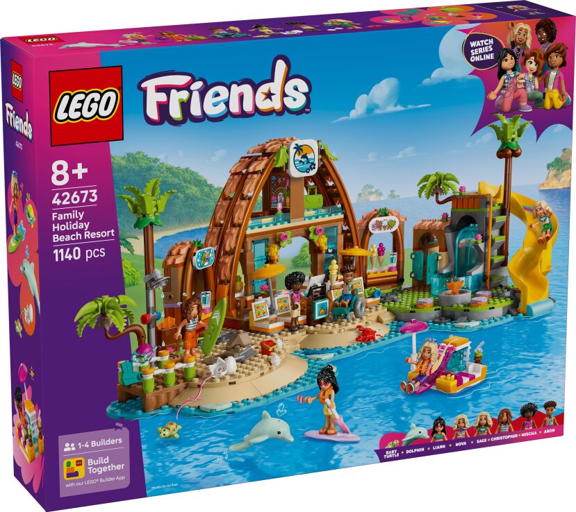 LEGO Friends Family Vacation Beach Resort (42673) (0)