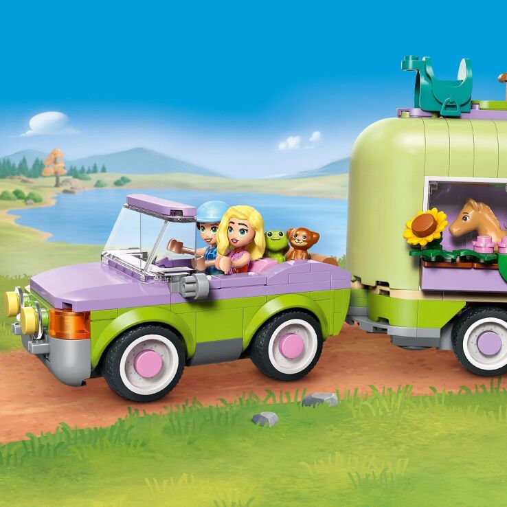 LEGO Friends Horse & Baby Foal Trailer (42695) (3)