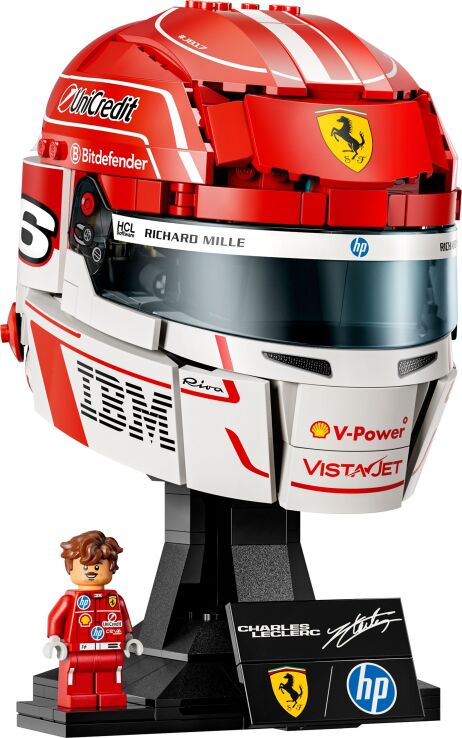 LEGO® Editions Scuderia Ferrari HP Charles Leclerc Helmet (43014) (1)