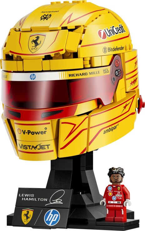 LEGO® Editions Scuderia Ferrari HP Lewis Hamilton Helmet (43022) (1)