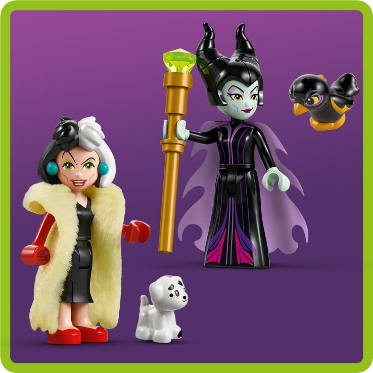 LEGO Disney Maleficent's & Cruella De Vil's Dresses (43262) (2)