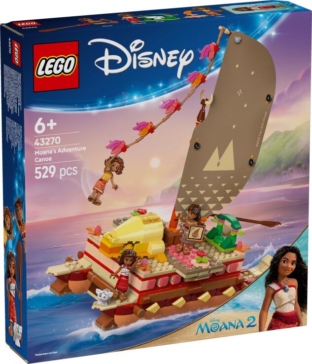 LEGO Disney Princess Moana's Adventure Canoe (43270) (0)