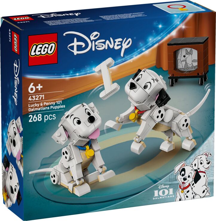 LEGO Disney Lucky & Penny 101 Dalmatians Puppies (43271) (0)